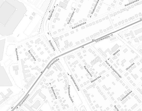 Mapa z adresem organizacji
