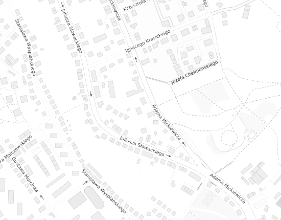 Mapa z adresem organizacji