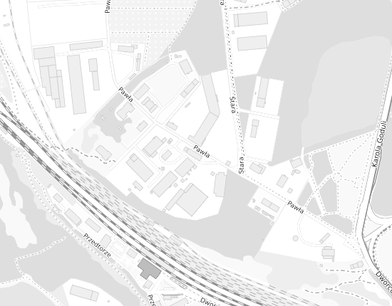 Mapa z adresem organizacji