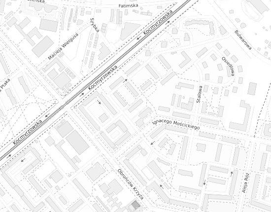 Mapa z adresem organizacji