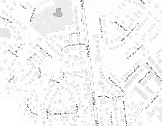 Mapa z adresem organizacji