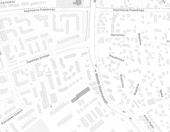 Mapa z adresem organizacji