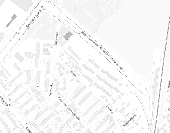 Mapa z adresem organizacji