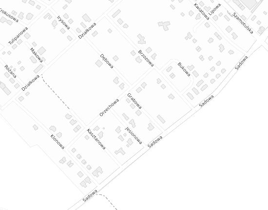 Mapa z adresem organizacji
