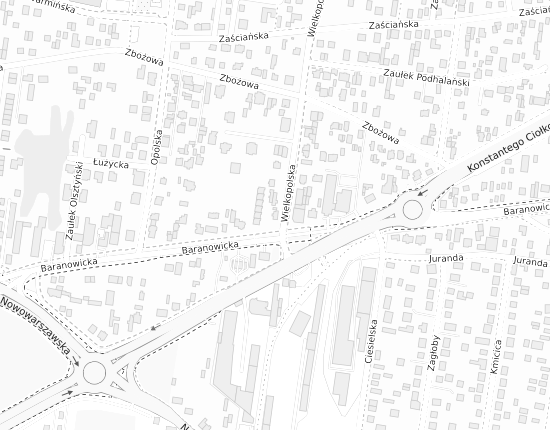 Mapa z adresem organizacji