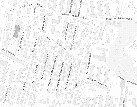 Mapa z adresem organizacji