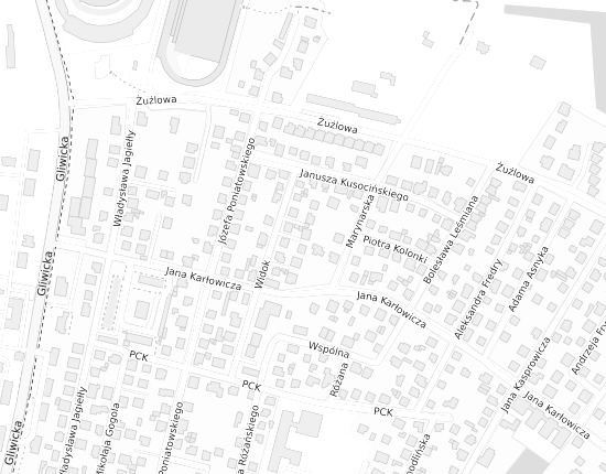 Mapa z adresem organizacji