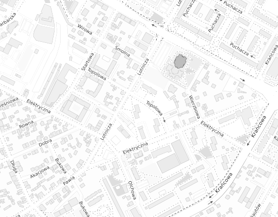 Mapa z adresem organizacji