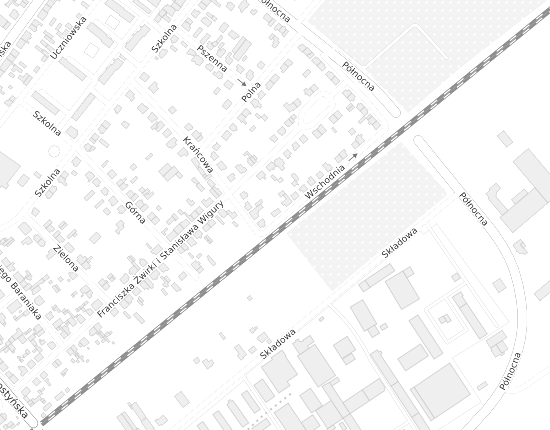 Mapa z adresem organizacji