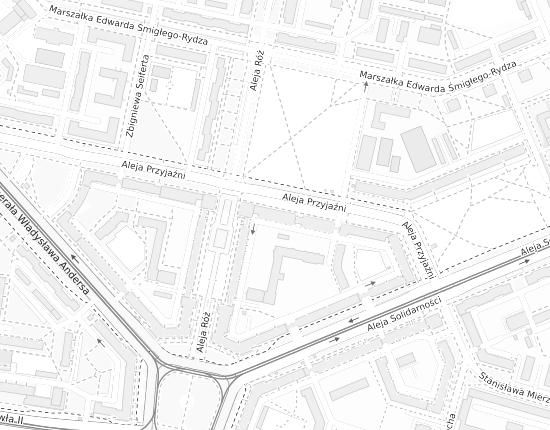 Mapa z adresem organizacji