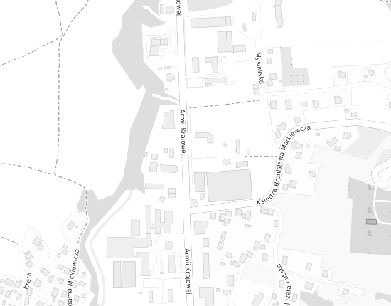 Mapa z adresem organizacji