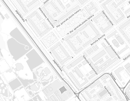 Mapa z adresem organizacji
