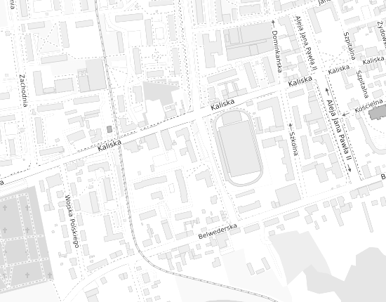 Mapa z adresem organizacji