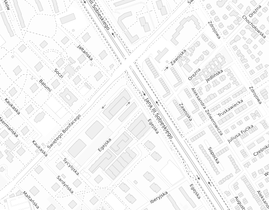 Mapa z adresem organizacji
