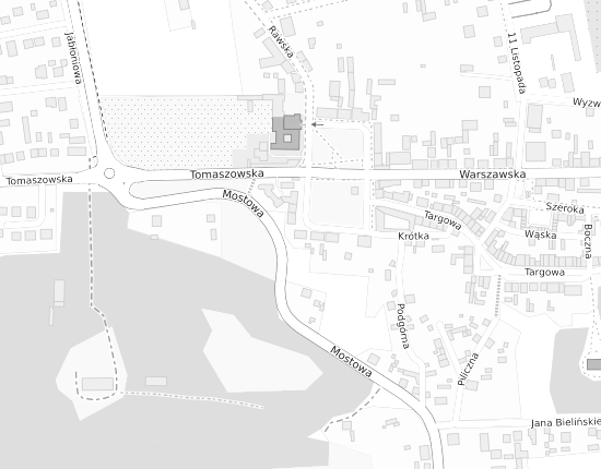 Mapa z adresem organizacji