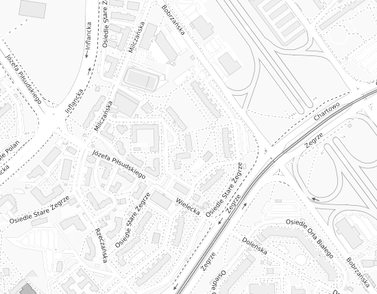 Mapa z adresem organizacji