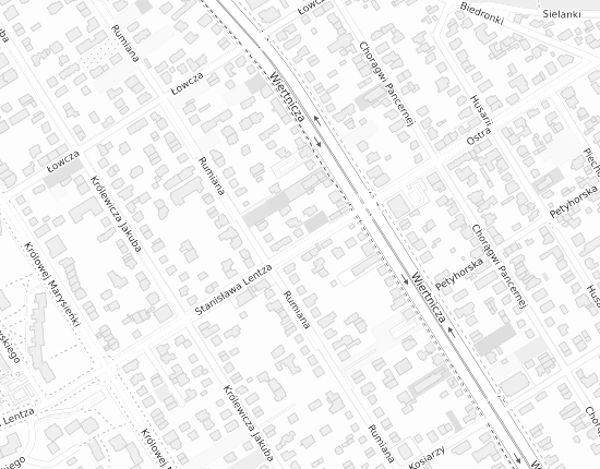 Mapa z adresem organizacji