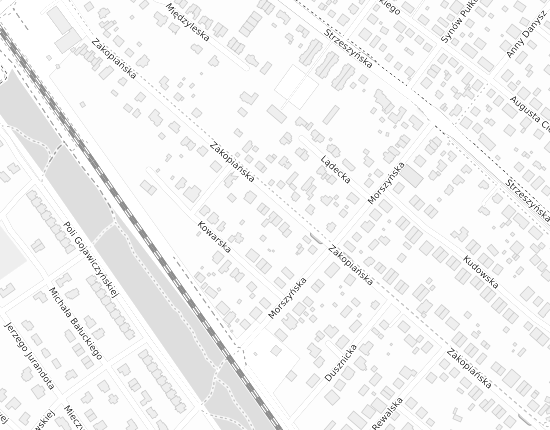 Mapa z adresem organizacji