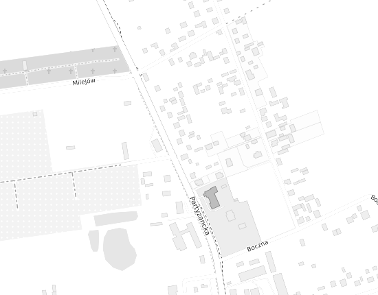 Mapa z adresem organizacji