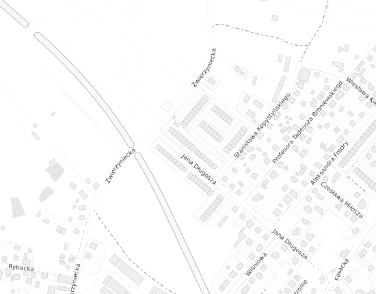 Mapa z adresem organizacji