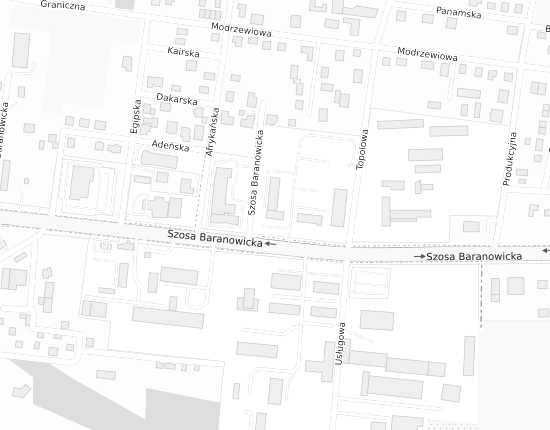 Mapa z adresem organizacji