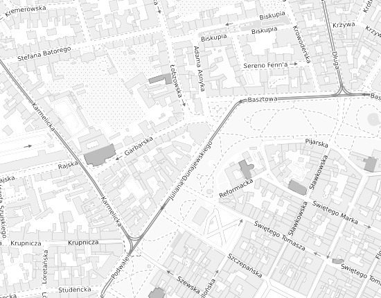 Mapa z adresem organizacji