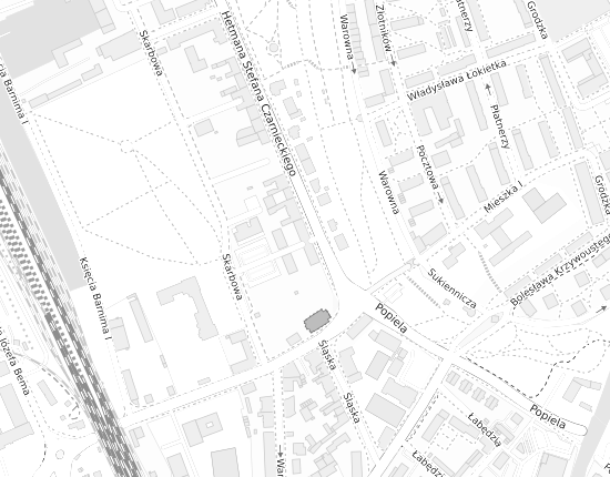 Mapa z adresem organizacji