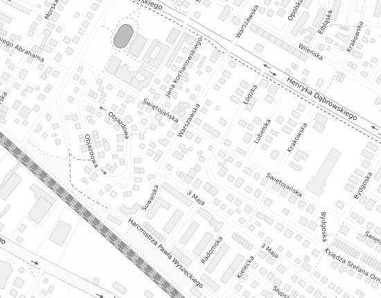 Mapa z adresem organizacji