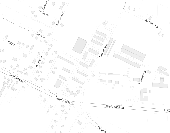 Mapa z adresem organizacji