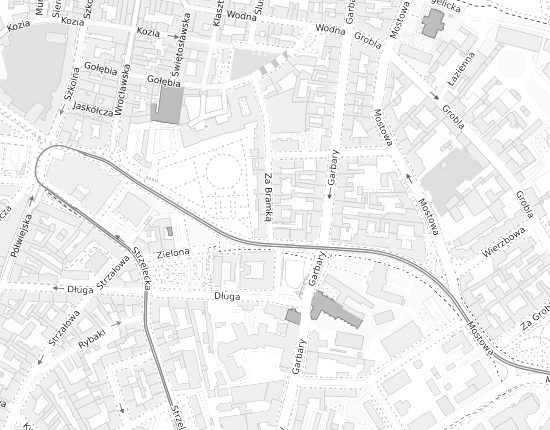 Mapa z adresem organizacji