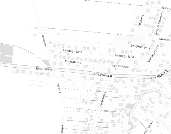 Mapa z adresem organizacji
