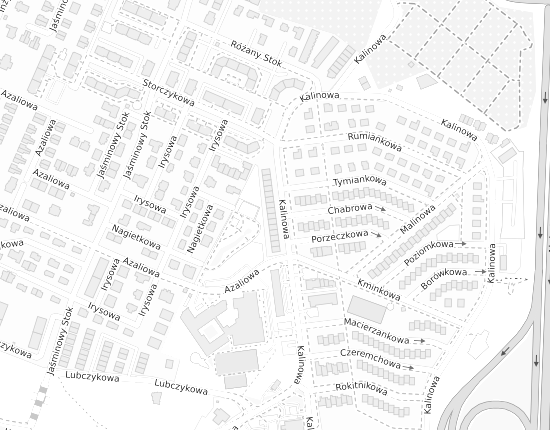 Mapa z adresem organizacji