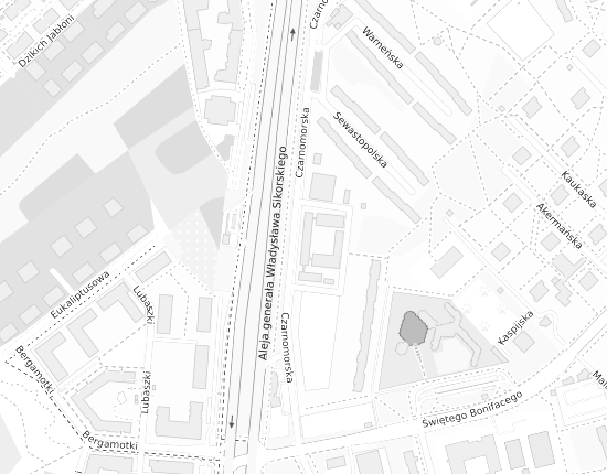 Mapa z adresem organizacji