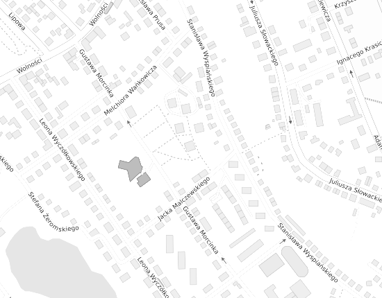 Mapa z adresem organizacji
