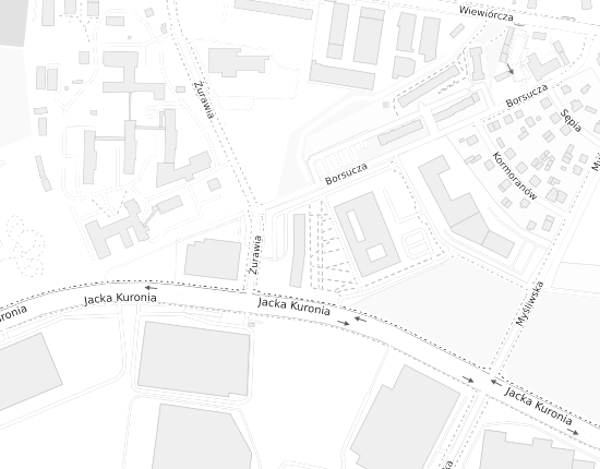 Mapa z adresem organizacji