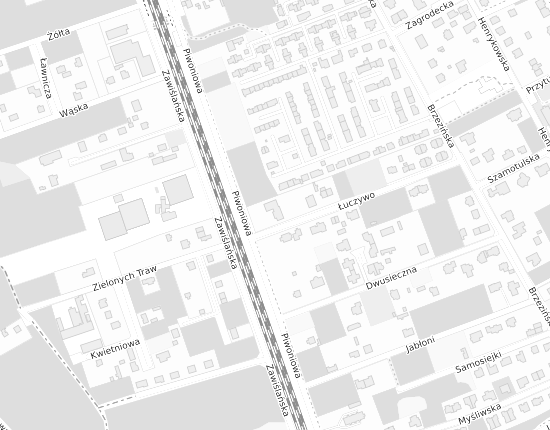 Mapa z adresem organizacji