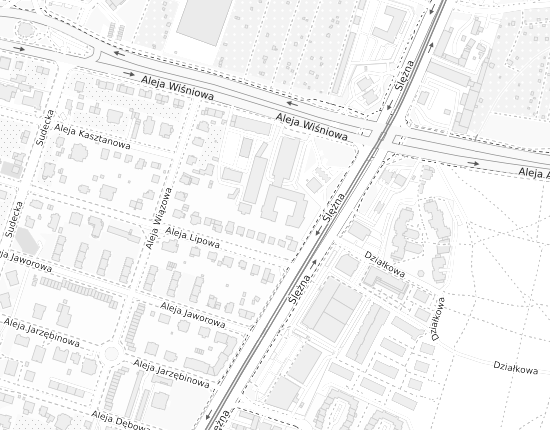 Mapa z adresem organizacji