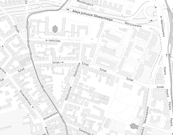 Mapa z adresem organizacji