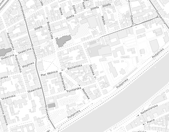Mapa z adresem organizacji