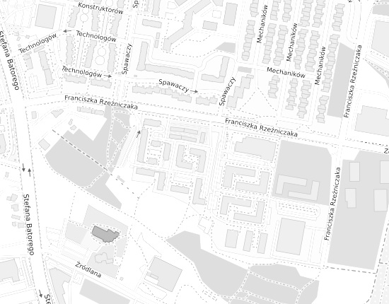 Mapa z adresem organizacji