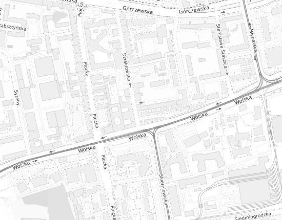 Mapa z adresem organizacji