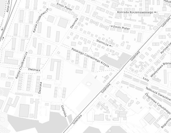 Mapa z adresem organizacji