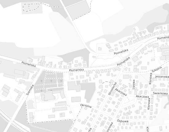 Mapa z adresem organizacji