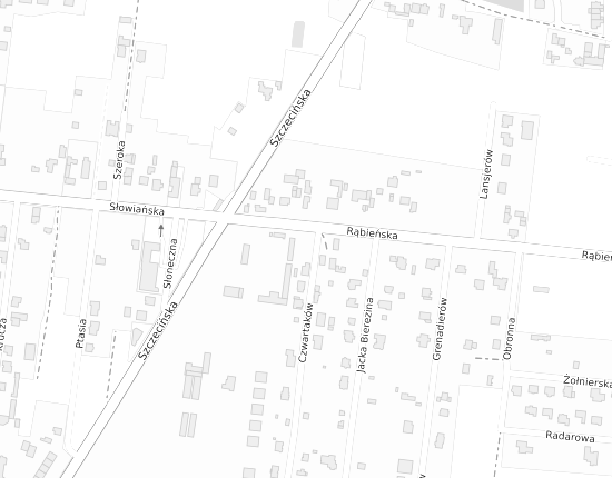Mapa z adresem organizacji