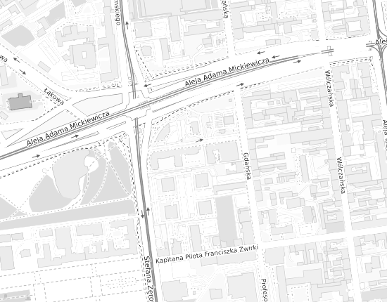 Mapa z adresem organizacji