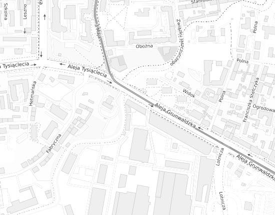 Mapa z adresem organizacji