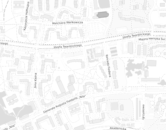 Mapa z adresem organizacji