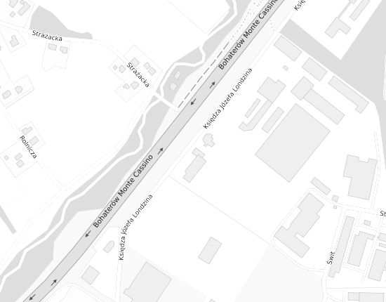 Mapa z adresem organizacji
