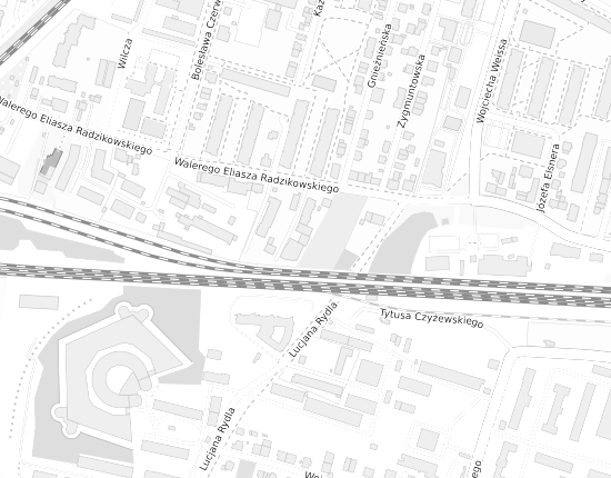 Mapa z adresem organizacji