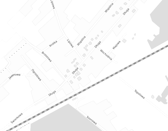 Mapa z adresem organizacji